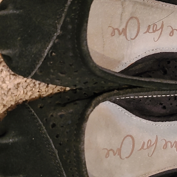 Toms moroccan cut out women's classic ballet flat black size 6 - Picture 4 of 10